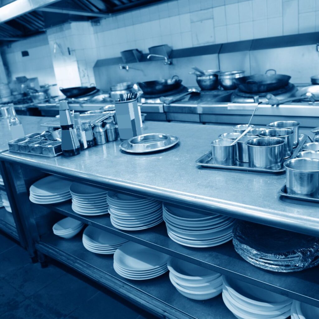 commercial kitchen