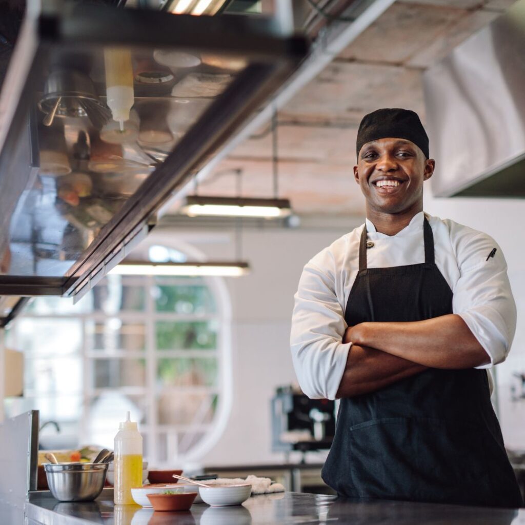 chef smiling