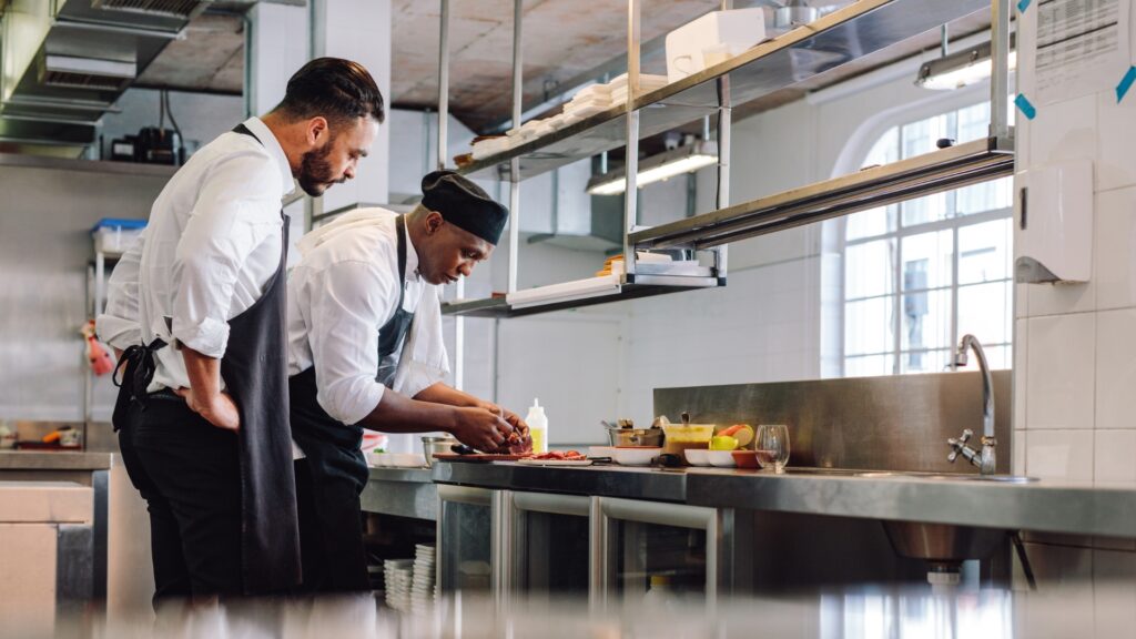 image of chefs working