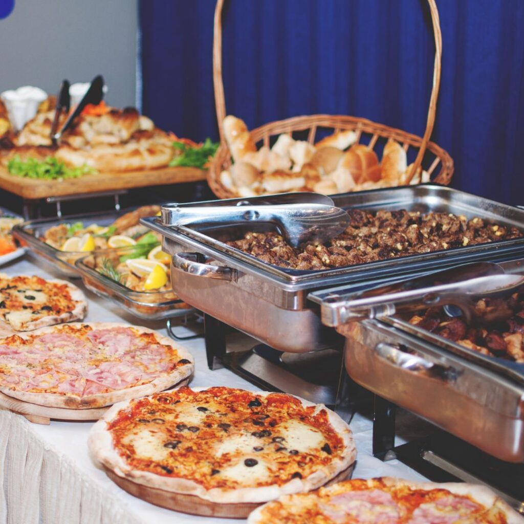 image of catering food
