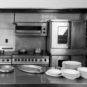 image of a commercial kitchen