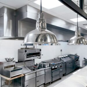 a commercial kitchen
