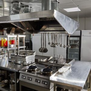 a commercial kitchen