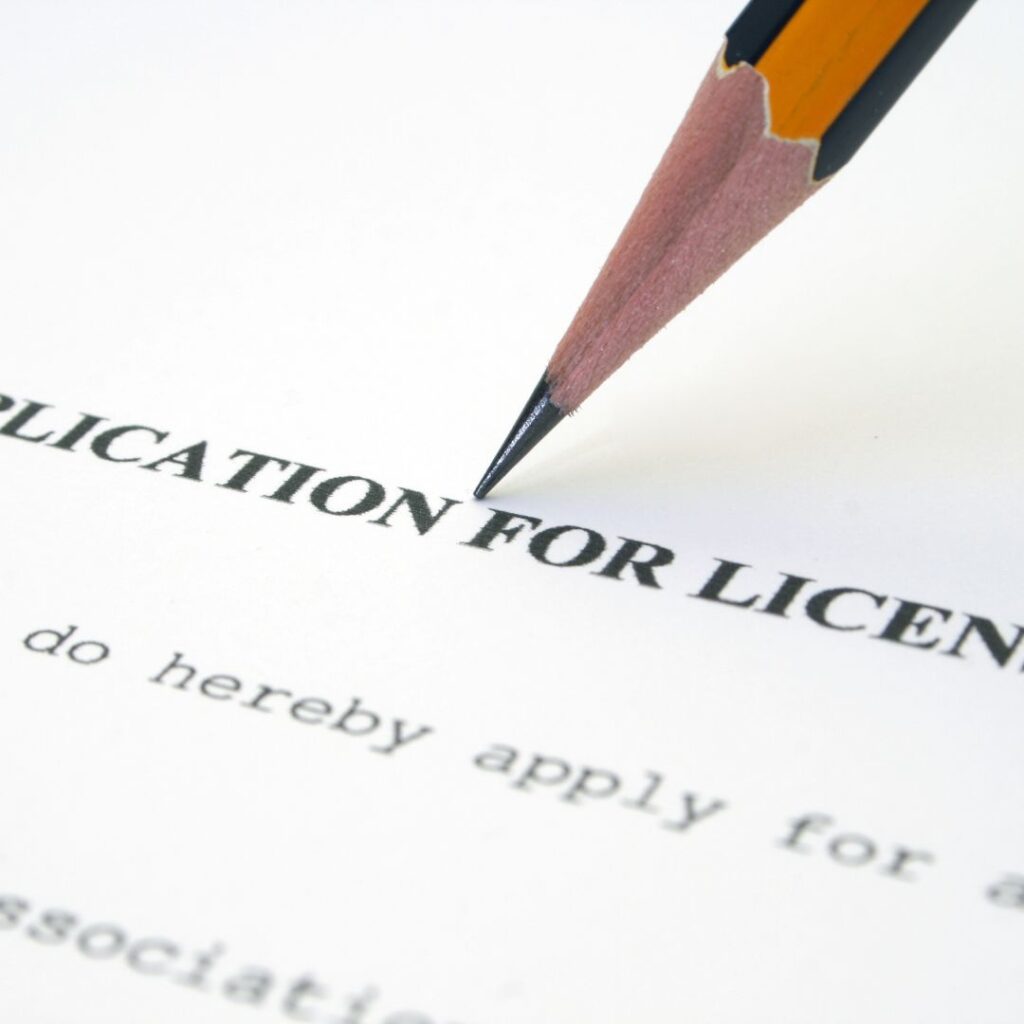 business license application