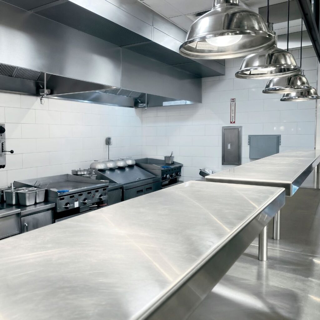 commercial kitchen
