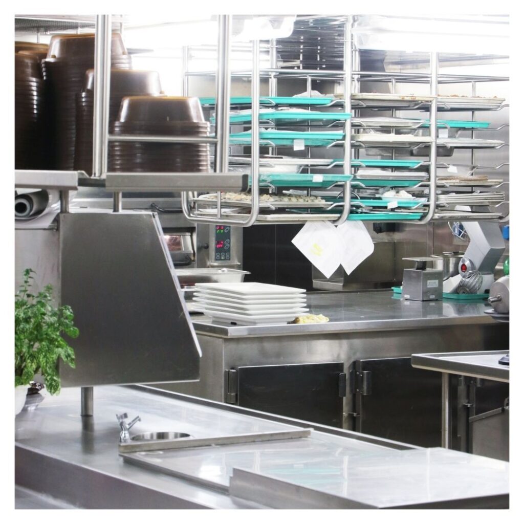 commercial kitchen