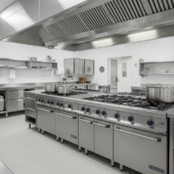 modern and spacious commercial kitchen available for rent